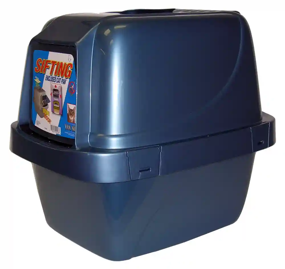 Sifting Enclosed Catpan Litter