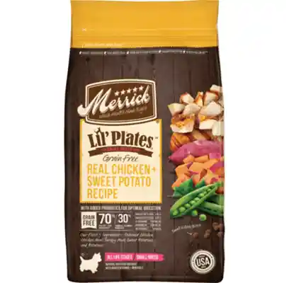 Lil' Plates Grain Free Chicken & Sweet Potato Recipe With Raw Bites Dry Dog Food 10-lb