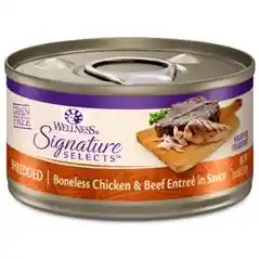 Wellness Can Cat Signature Chicken/beef 2.8 Oz