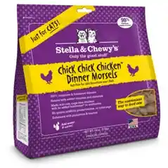Dinner Morsels Grain Free Chick Chicken Freeze Dried Raw Cat Food 3.5-oz
