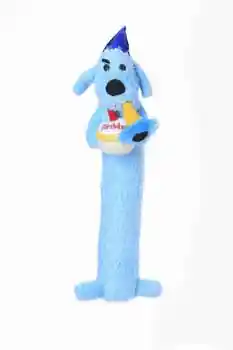 Loofa Birthday Dog Toy Assorted 12"