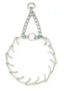 Ultra-plus Prong Dog Training Collar, Chrome, 3.0 Mm X 18"