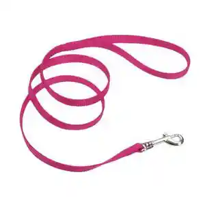Single-ply Dog Leash, Pink Flamingo, 5/8" X 6'