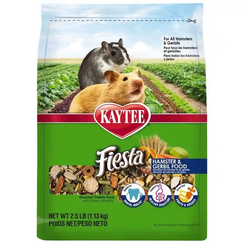 Kaytee Fiesta Hamster/gerbil Food 2.5 Lbs