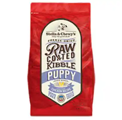 Raw Coated Chicken Recipe Puppy Dry Dog Food 10-lb