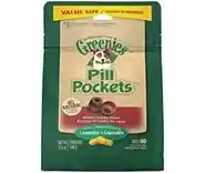 Pill Pockets Canine Hickory Smoke Flavor Dog Treats For Capsules 15.8-oz