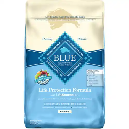 Blue Buffalo Puppy Chicken & Brown Rice 15 Lbs