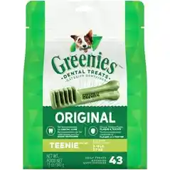 Original Teenie Dental Dog Chews 12-oz