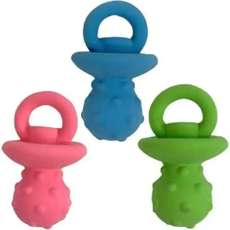 Multipet Minipet Latex Pacifier 4"