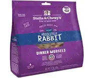 Dinner Morsels Absolutely Rabbit Grain Free Freeze Dried Raw Cat Food 3.5-oz