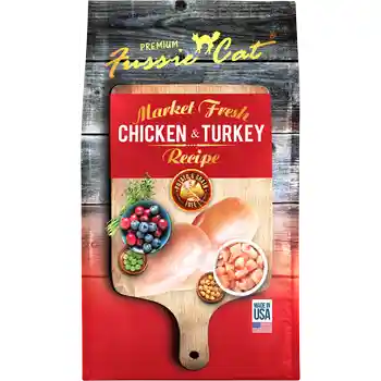 Market Fresh Chicken & Turkey Recipe Grain-free Dry Cat Food 2-lb