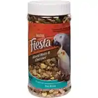Kaytee Fiesta Mixed Nut Cherry Treat Jar 8 Oz