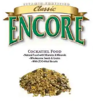 Encore Classic Natural Cockatiel Food 50 Lbs