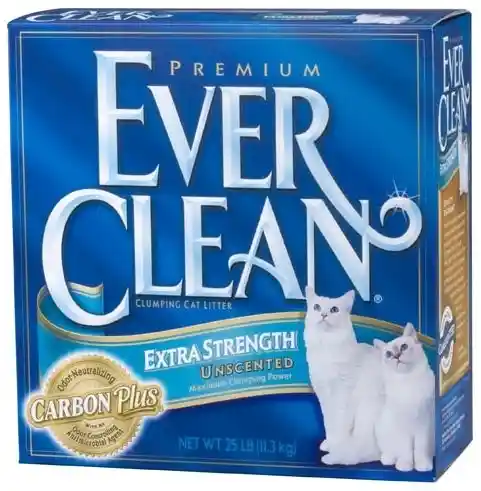 Ever Clean Extra Strength Unscented Litter 25 Lbs