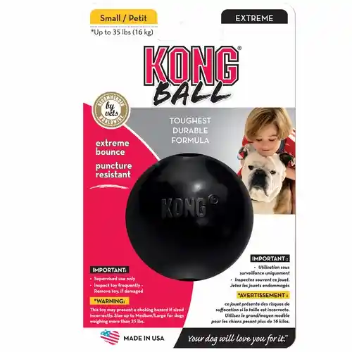 Kong Extreme Ball Small Black