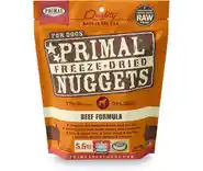 Freeze Dried Nuggets Grain Free Beef Formula Dog Food 5.5-oz