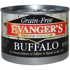 Evanger's Can Dog Grain Free Buffalo 6 Oz