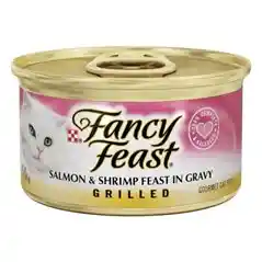 Fancy Feast Grilled Salmon/shrimp 3 Oz
