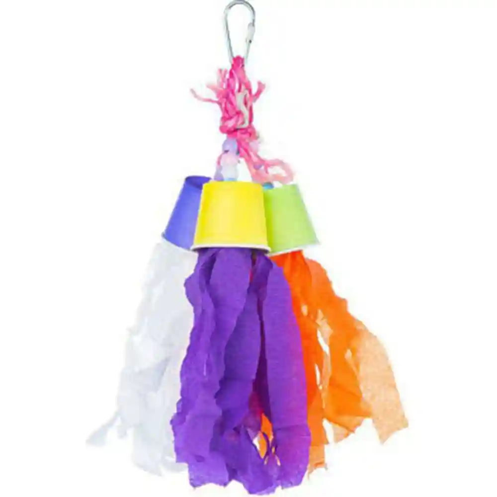 Prevue Rocket Tails Bird Toy Assorted Small