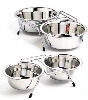 Stainless Steel Double Diner 1 Pint