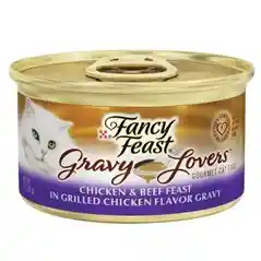 Friskies Gravy Lover Chick & Beef 3 Oz