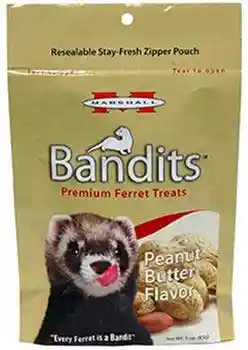 Marshall Bandit Ferret Treat Peanut Butter 3 Oz