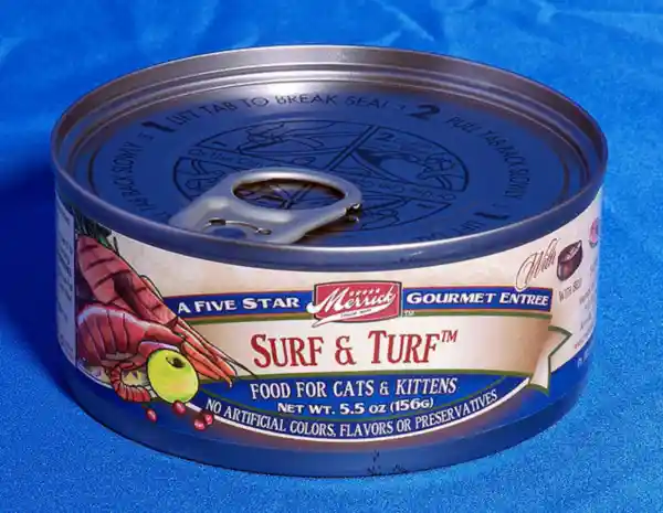 Purrfect Bistro Grain-free Surf & Turf Grain-free Canned Cat Food 5.5-oz
