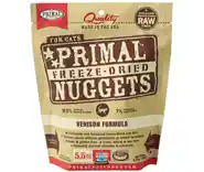 Freeze Dried Nuggets Venison Formula Complete Diet For Cats 5.5-oz
