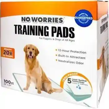 Fou Pads Trng No Worries 22x22;