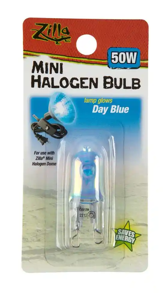 Mini Halogen Lamp Blue 50 Wt