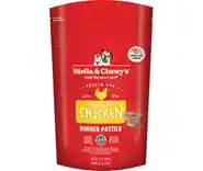 Dinner Patties Chewy's Chicken Frozen Raw Dog Food 3-lb