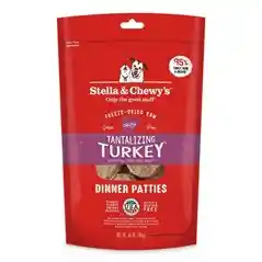 Meal Mixers Freeze Dried Raw Tantalizing Turkey Grain Free Dog Food Topper 14-oz