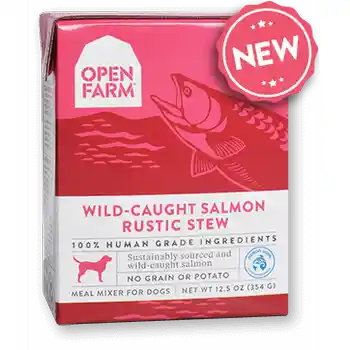 Wild-caught Salmon Recipe Rustic Stew Dog Food 12.5-oz