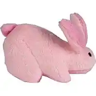 Plush Dog Toy, Rabbit, 4.5"