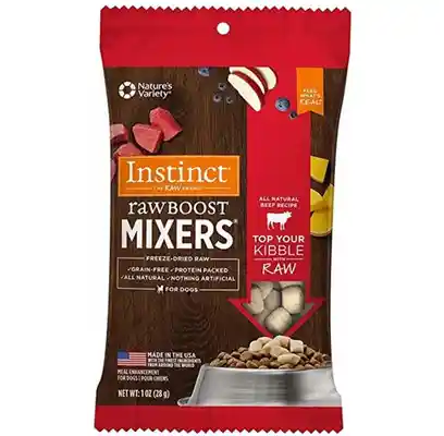 Raw Boost Mixer Dog Beef 1oz;
