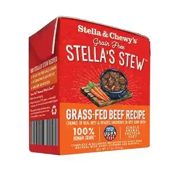 Stella's Stew Grass-fed Beef Wet Dog Food 11-oz
