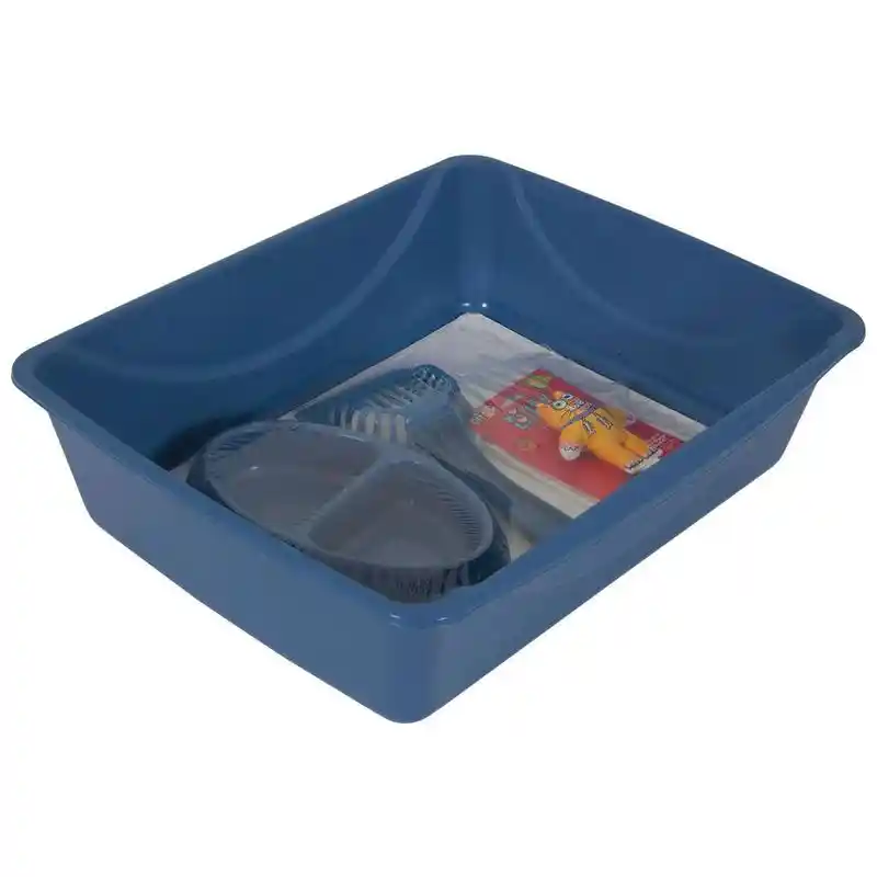 Dos Litter Pan Starter Kit Blue