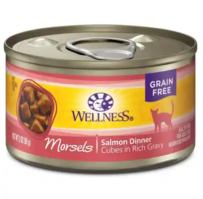 Wellness Salmon Cubes With Spinach 3 Oz