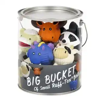 Huggle D Bkt Latex Toys 10ct;
