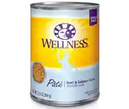 Wellness Can Cat Beef & Salmon 12.5 Oz