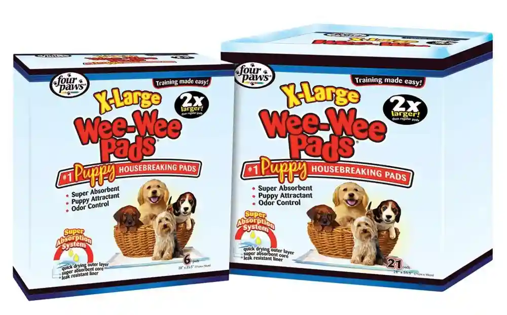 Wee Wee Pads Extra Large 21 Pack
