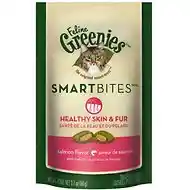 Smartbites Heathy Skin & Fur Salmon Cat Treats 2.1-oz