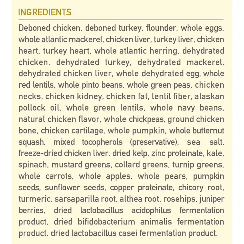 Dry Dog Food, Puppy, Biologically Appropriate & Grain Free 4.5-lb