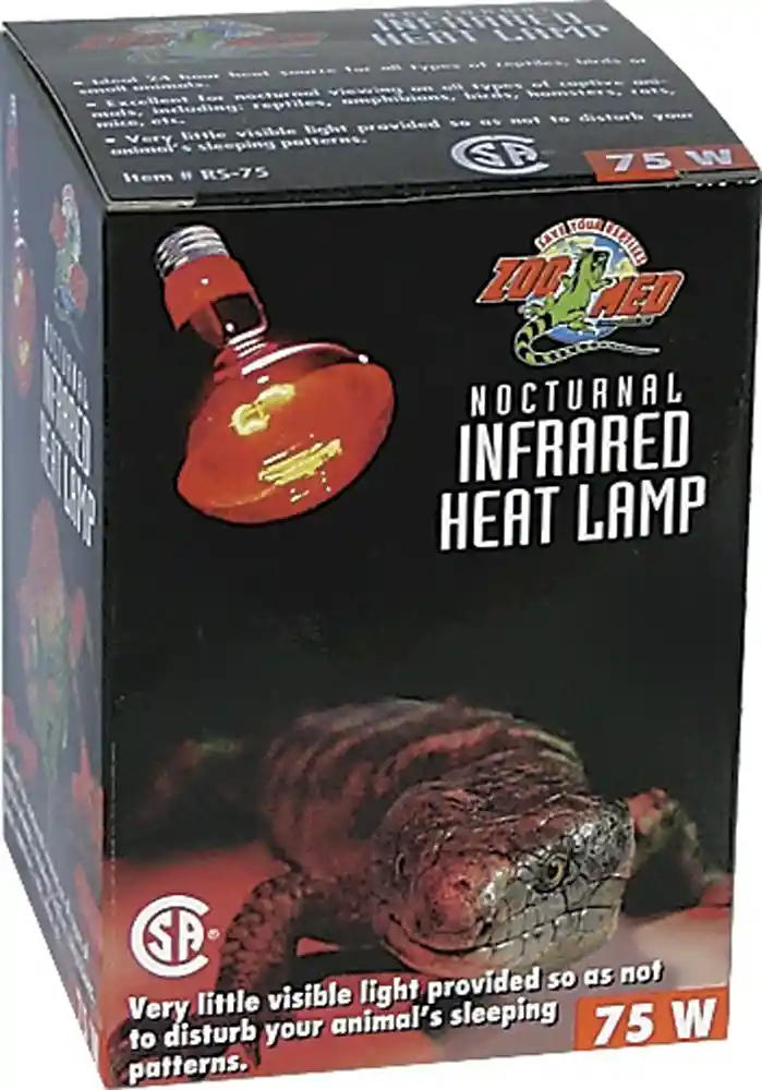 Nocturnal Infrared Heat Lamp 75 Watt Bulb