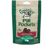 Pill Pockets Canine Hickory Smoke Flavor Dog Treats For Tablets 3.2-oz