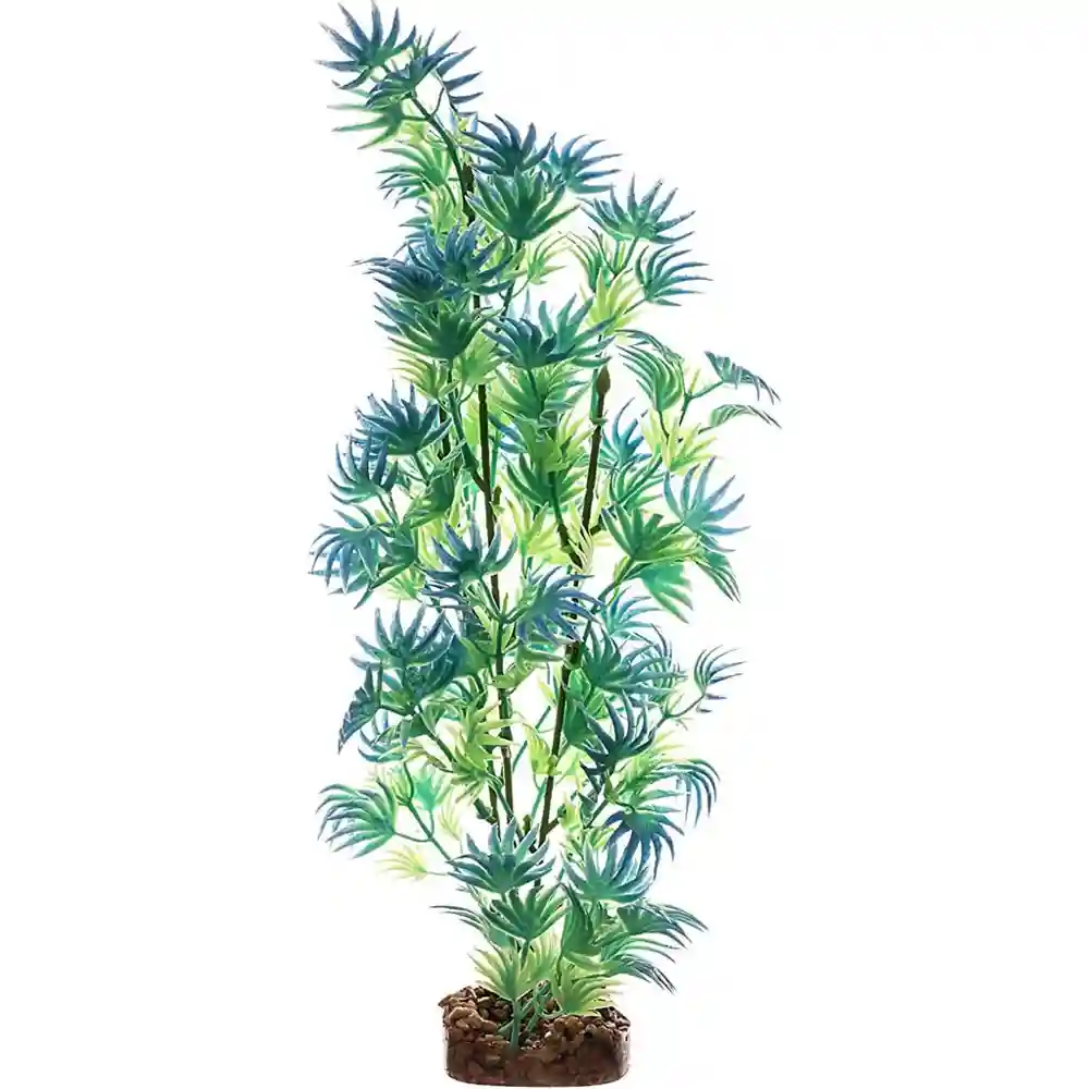 Tet Plnt Glofish Flo Gn/bl Lg;