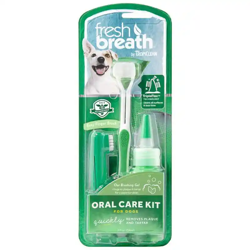 Tropiclean Fresh Breath Oral Care Kit Large