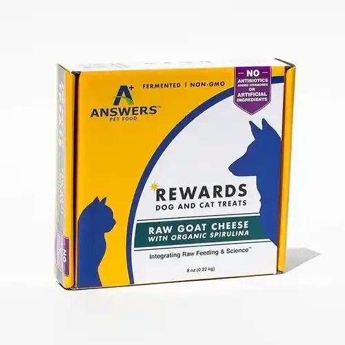 Answer Raw Goat Cheese Turm 8oz;