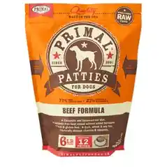 Raw Frozen Canine Beef Formula Nuggets Dog Food 6-lb
