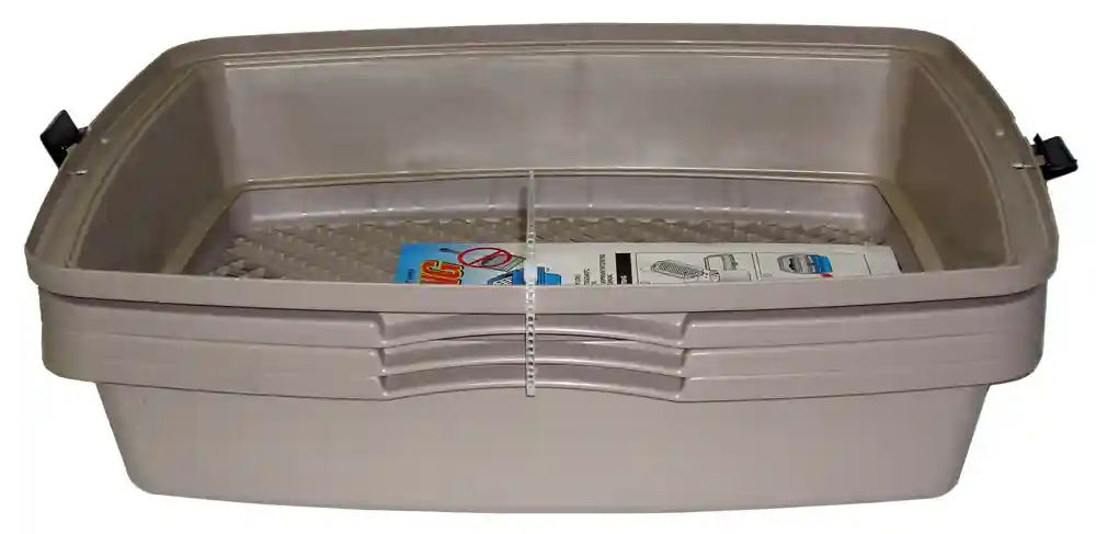 Van Ness Sifting Catpan With Frame